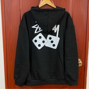 Stussy Black Cotton Hoodie